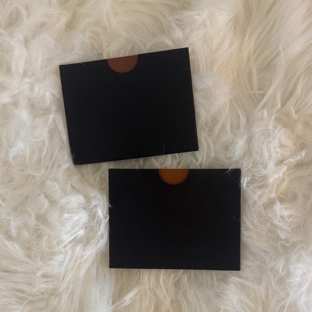 Coach Black & White Brand Cards | CARDS ONLY (Set of 2) - Picture 2 of 2